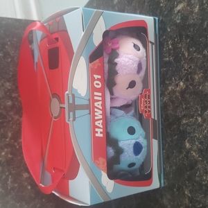 NIB plush Disney Tsum Tsum Hawaii Stitch and Angel New in Box